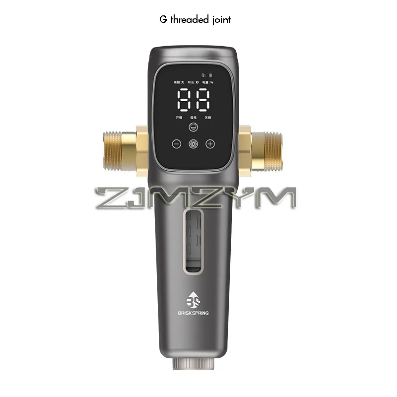 Intelligent Spin Down Sediment Water FilterAutomatic Cleaning Prefilter Household Backwash Large Flux Tap Water Purifier