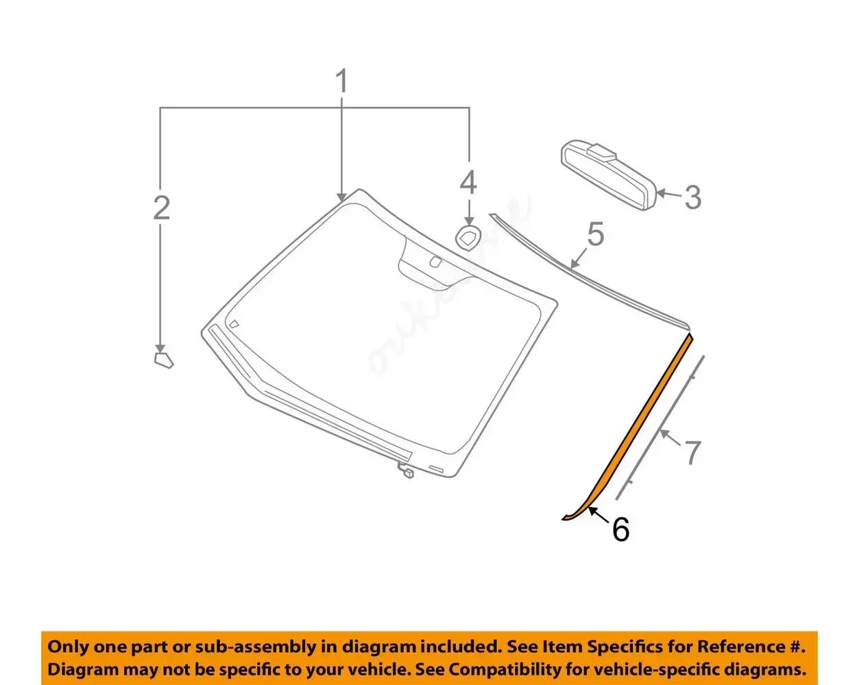 Windshield Molding Trim For 07-2012 Hyundai Elantra I30 Left+Right Windshield Side Pillar Molding Cover Winscreen Window Trim 861322L000 Car Accessories