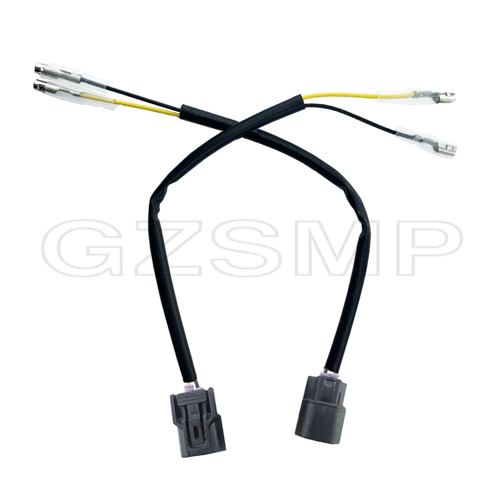 Turn Signal Wiring Fit for KAWASAKI Z900/SE/RS Z650RS Z1000SX VERSYS ZX10R Z H2 Indicator Connectors Plug Adapters motorcycle turn signal lights motorcycle turn signal