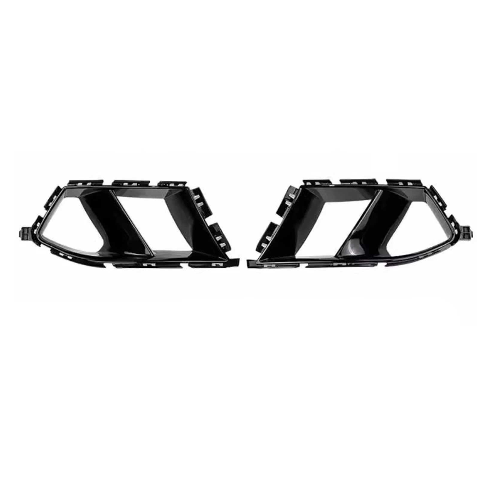 Car Exterior Accessories Car Grill Mesh Front Bumper Side Air Vent Trim For BMW G80 M3 G82 G83 M4 Gloss Black Fog Light Lamp Hood Intake Frame Cover Grille