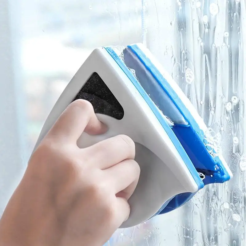 Магнитная мойка для окон. Магнитная щетка Glass Wiper. Magnetic Glass Cleaner Brush для окон. Double Sided Glass Cleaner. Машнитная шетка для окон.