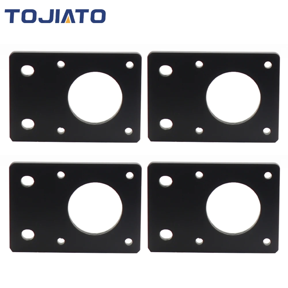 

1/2/4pcs NEMA 17 42-Series Stepper Motor Mounting Plate Fixed Plate Bracket For 3D Printer CNC Ender 3/5 pro/CR-10 2020 Profiles