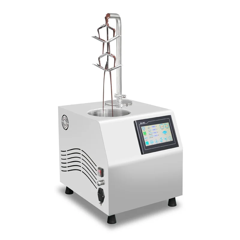 Electric Chocolate Melting Machine 5 Liters Oily Chocolate Tempering Machine With Touch Screen Stainless Steel