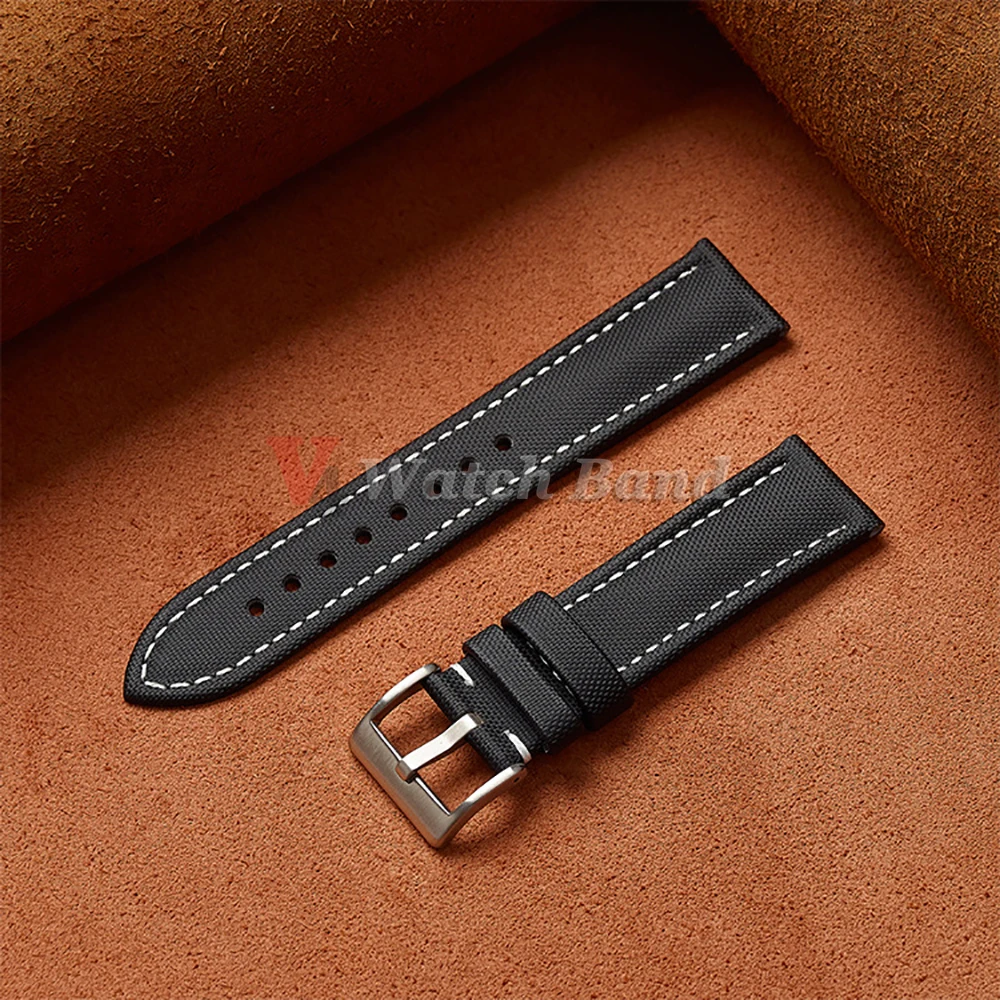 Premium Sailcloth Waterproof Nylon Quick Release Watch Band Bracelet