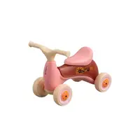 NEW Simulation Mini Cute Kids Balance Car Four-wheeled Baby Sliding Scooter Ornament Creative Assembly Children's Car Toy Gift 3