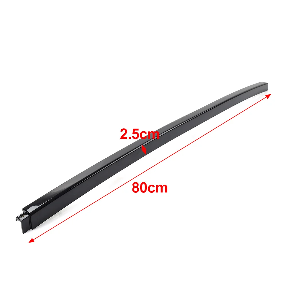 Car Front Bumper Center Molding Strip Trim Decoration For Land Rover Range Rover Silver/Glossy Black