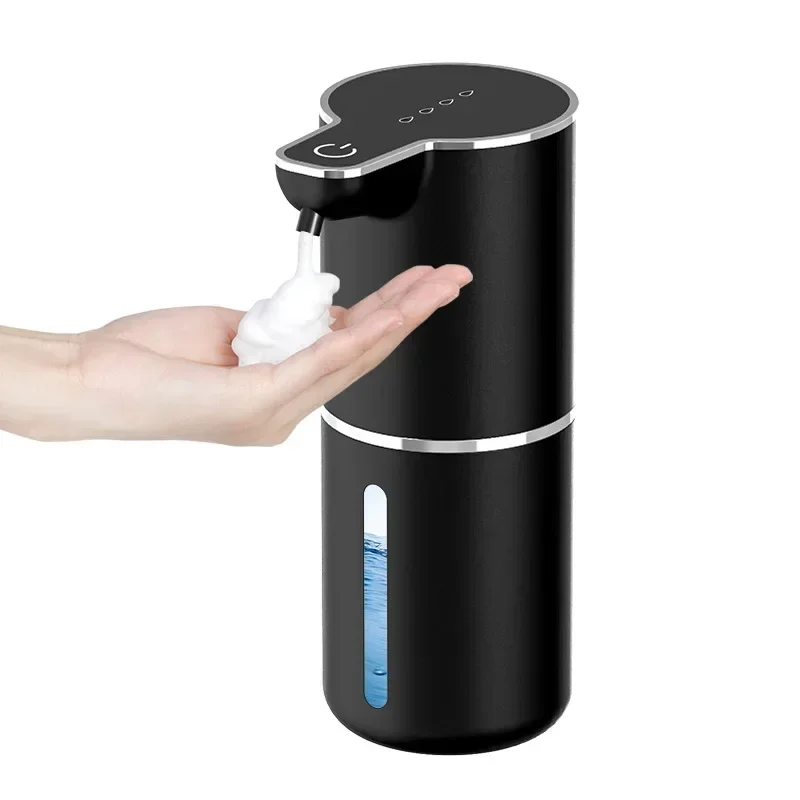 Automatic Soap Dispenser Touchless Foaming Soap Dispenser USB Rechargeable Electric 4 Level Adjustable Foam Soap Dispenser
