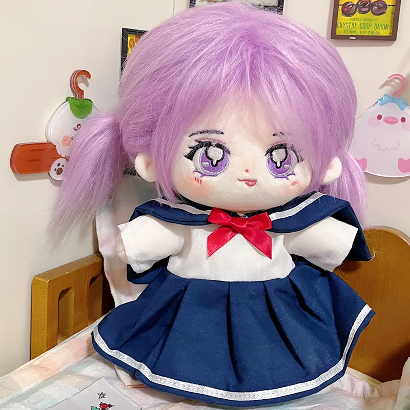 Ropa de muñeca para traje de muñeca Idol de 20cm, accesorios, Sudadera con capucha, falda a cuadros, vestido de novia para Kpop Exo de Corea, Super Star Doll Toys Gift