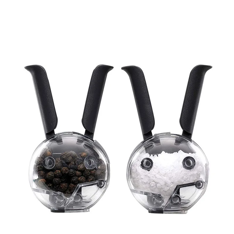 Salt and Pepper Grinder Pepper Grinder Manual Rabbit Black Pepper Grinder Universal Seasoning Bottle Salt Grinder
