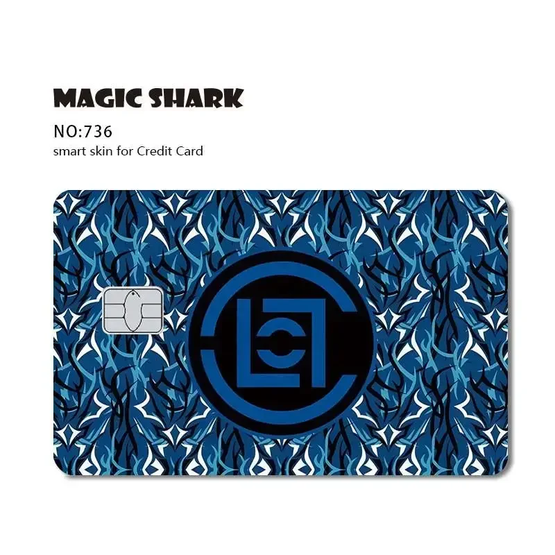 thumbnail image 1 of Elegante funda con pegatina de película y diseño de Yogioh Pikachu Star Mclovin Bitcoin para tarjetas de crédito, débito, pequeñas y grandes, 1 of 5