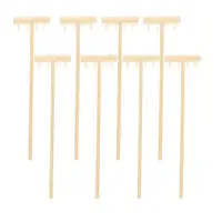 8Pcs Mini Meditation Sand Zen Garden Tabletop Garden Sandbox Tools Kit Mini Bamboo Rake Meditation Feng Shui Decor Desktop 1