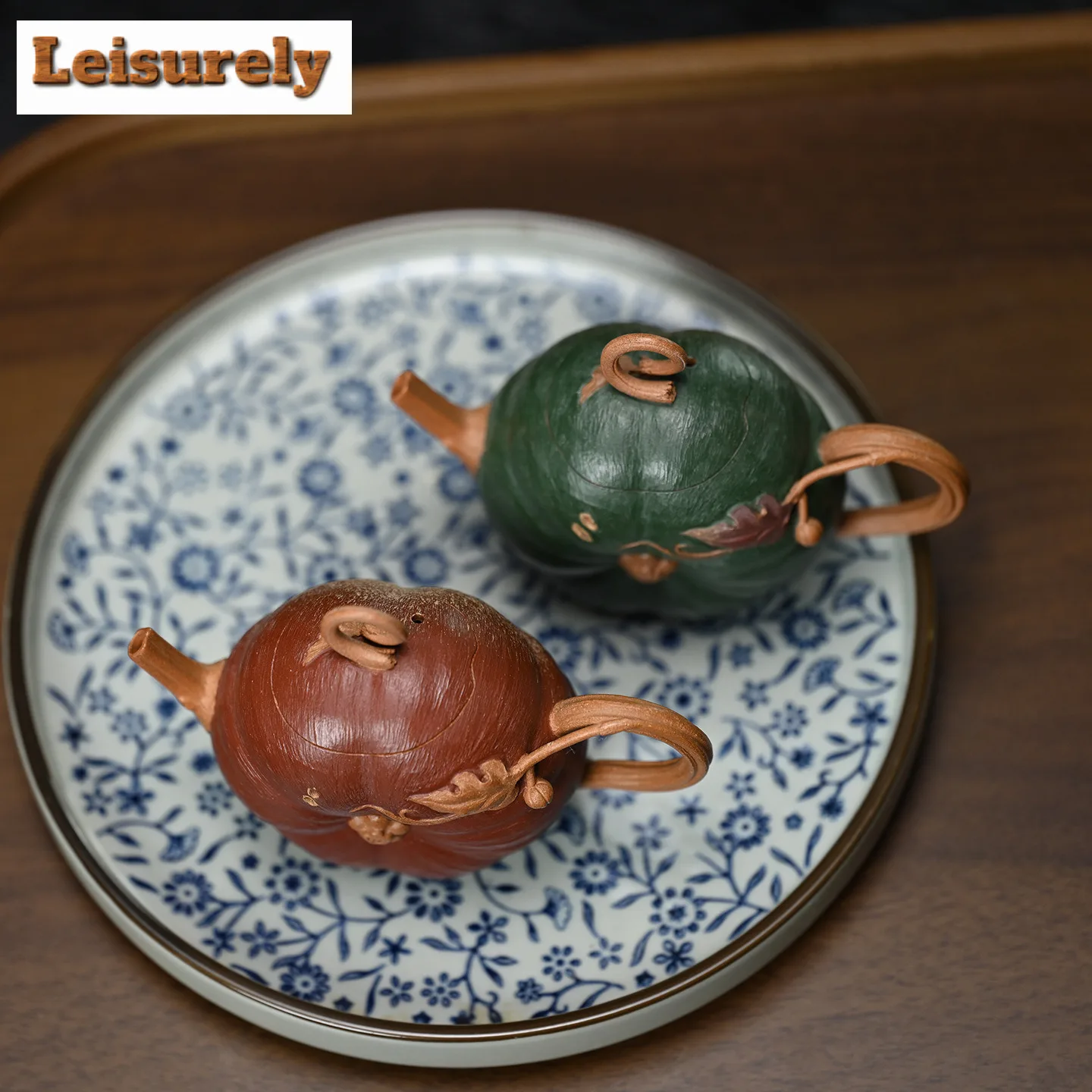 100ml Luxury Yixing Purple Clay Teapots Handmade Pumpkin Pot Raw Ore Section Mud Tea Infuser Kettle With Strainer Zisha Tea Set