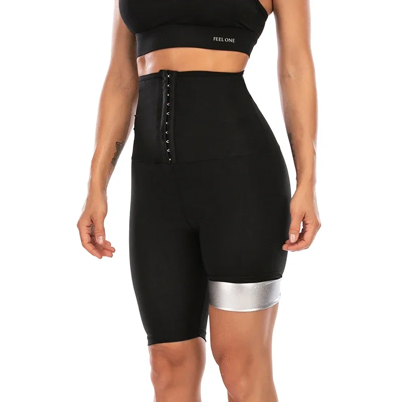 Body Shaper Pants Sauna Shapers Hot Sweat Sauna Effect Slimming Pants Fitness Shapewear Workout Gym Leggings Fitness