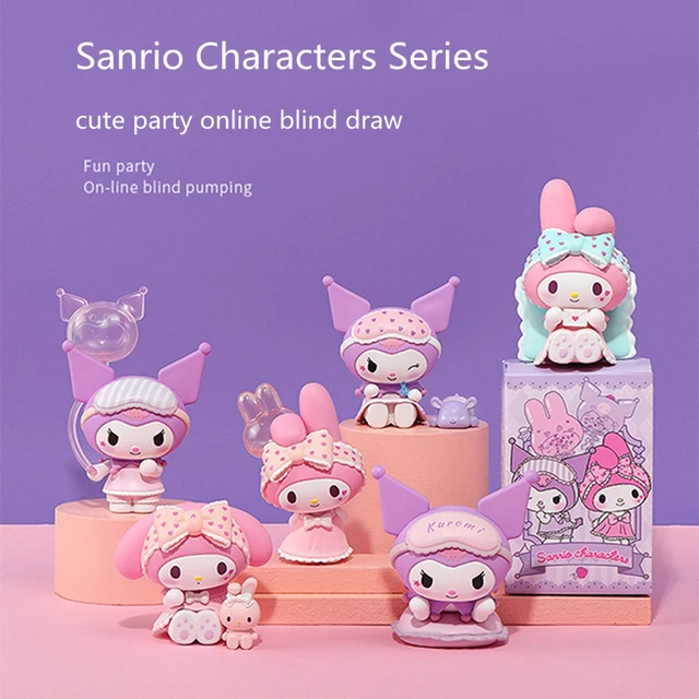 MINISO Sanrio Characters Fluffy Rabbit Series Confirmed Blind Box Figure  HOT