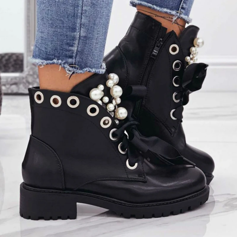 jewelled biker boots