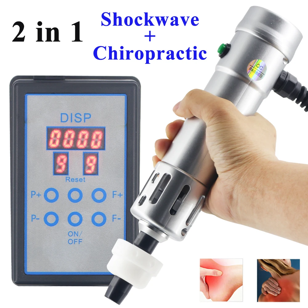

Portable External Shockwave Therapy Machine Physiotherapy Chiropractic Tools Effective Sports Injury Muscle Relax Body Massager