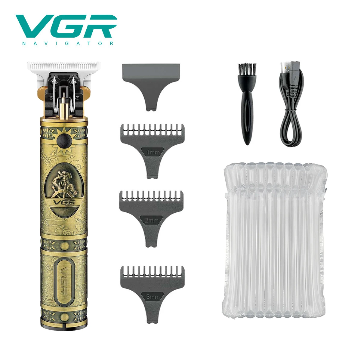 VGR مقص الشعر المهنية قابلة للشحن العناية الشخصية...