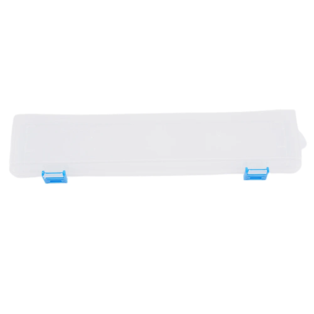 Painting Pencils Box Drawing Brush Storage Case 33x7x3.5cm 18.5x7cm Plastic Watercolour Pen Container Drawing Tool Organizer 1pc painting brush storage bag,paintbrush holder,paint organizer,paint storage containers,art drawing tools