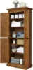 Storage Pantry with Drawer and Adjustable Shelves, Distressed Oak Oak, 72 Inches, High by 30 Inches Wide 4
