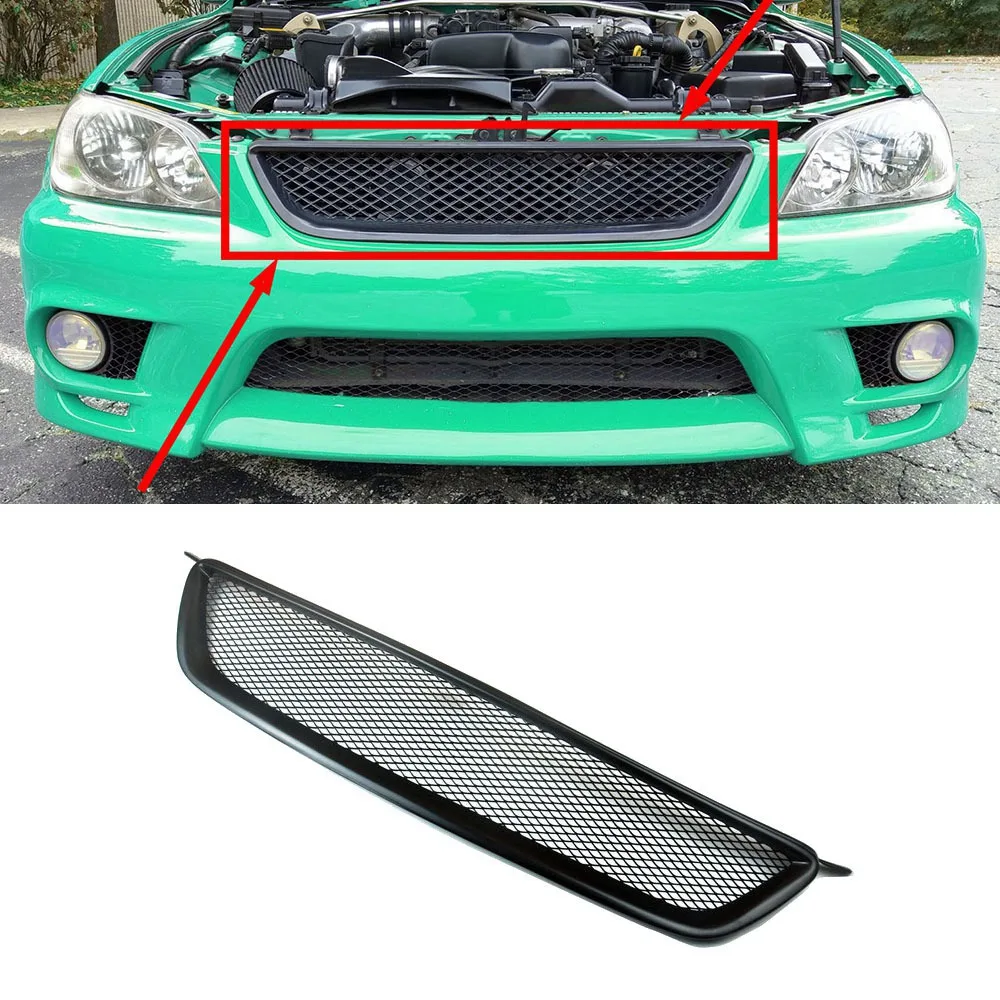 Front Grille Grill for Lexus Is200 Is300 1999 2005 Resin Car Bumper Hood Mesh Body Kit Grid