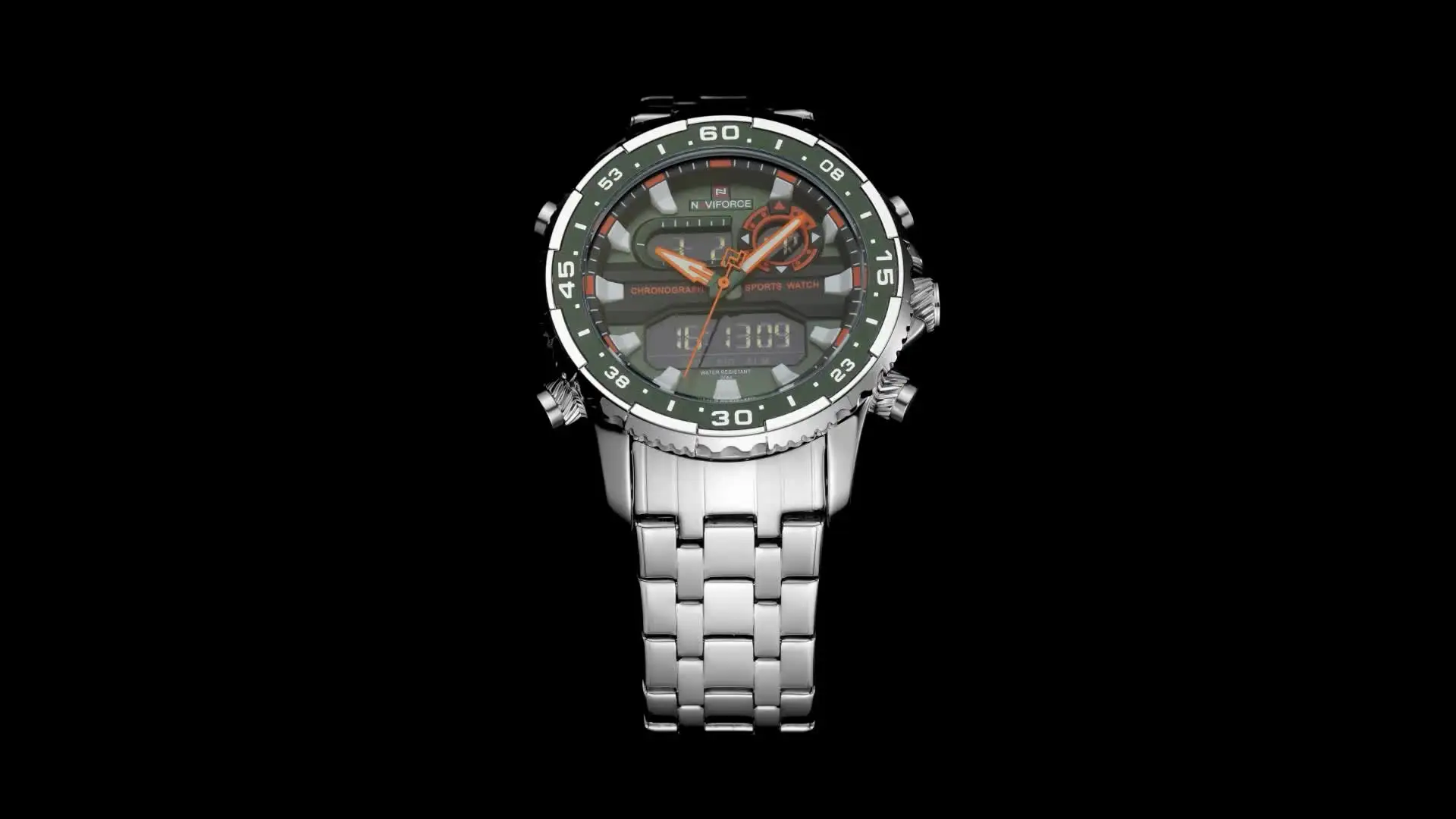 Orologio da polso al quarzo impermeabile da uomo di lusso 44mm