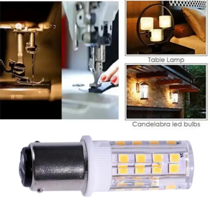 

220V Corn Bulb LED Light Ba15d Double Contact Bayonet Base LED Bulb Bright Home Chandelier Table Lamp LED Bulbs