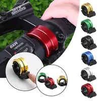 Sonnette de vélo VTT, klaxon de vélo en alliage, sonnette de sécurité universelle pour vélo, accessoires de vélo 1