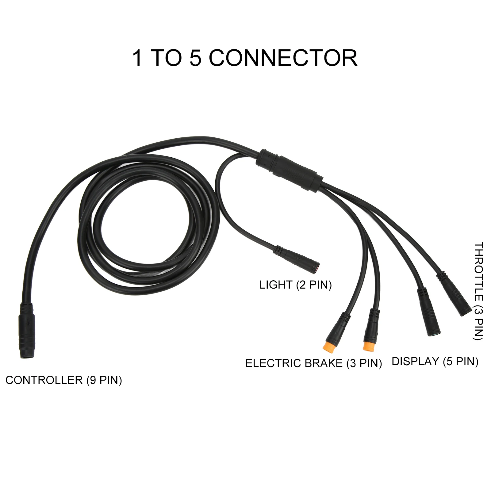 Electric Bicycle 36V/48V 30A Waterproof Controller with S810 Display Kit for 36V/48V 1000W Motor