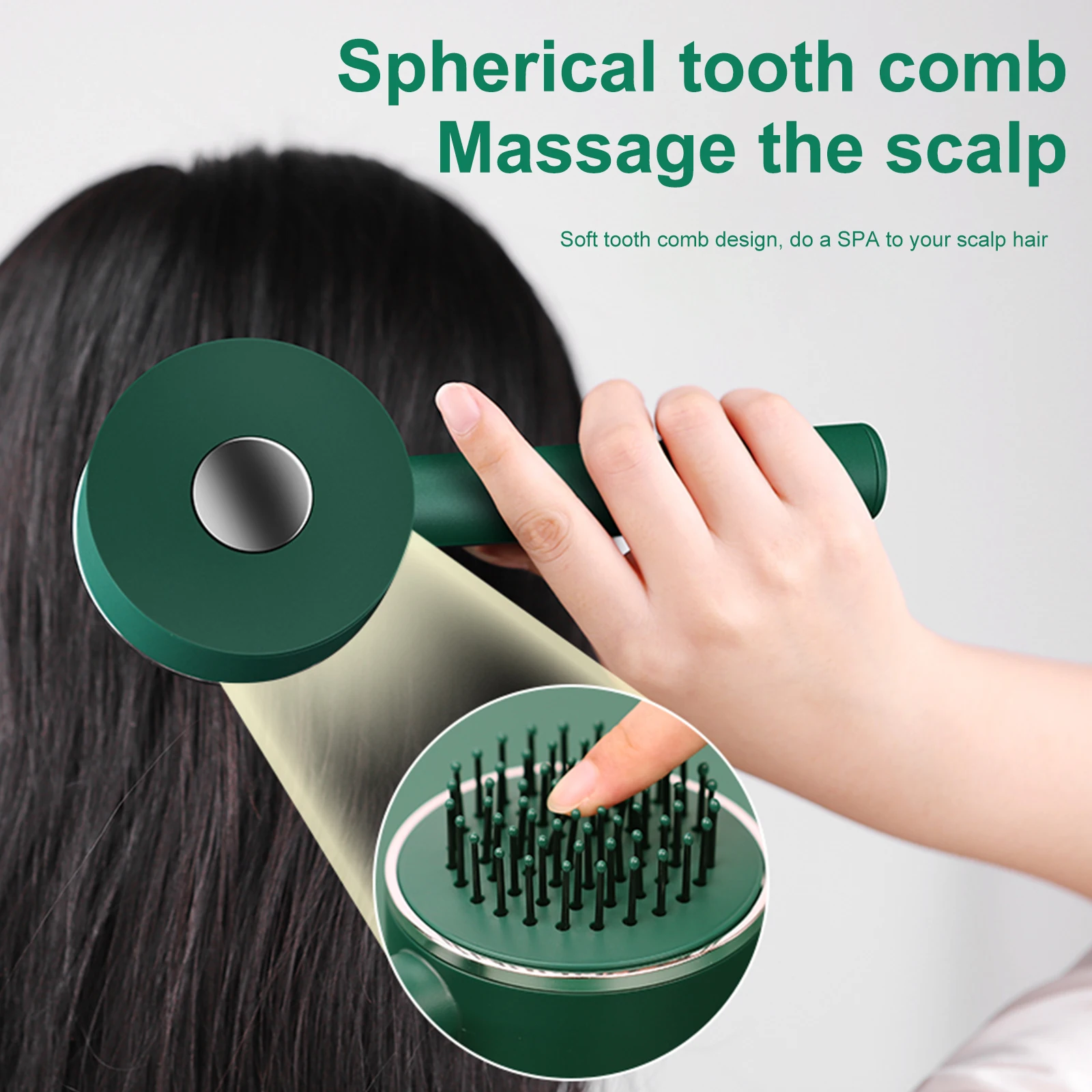 3d Air Cushion Massage Brush Fluffy Hair Straightener Airbag Massage