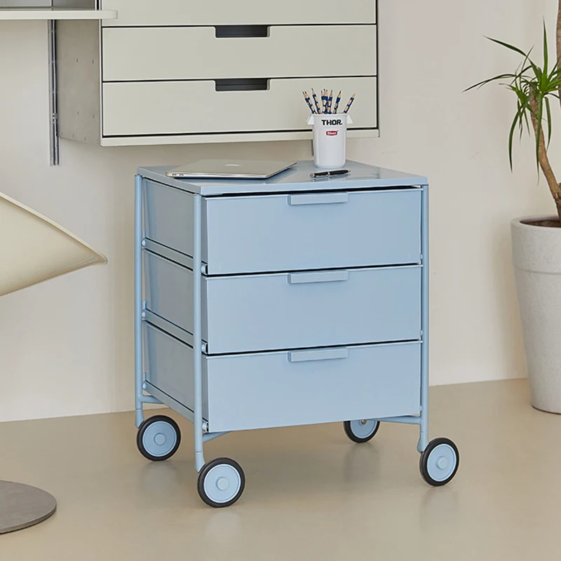 

Скандинавский мобильный шкаф для хранения Ins тумбочка креативная простая современная маленькая тумбочка для спальни модная ночник мебель WKNS