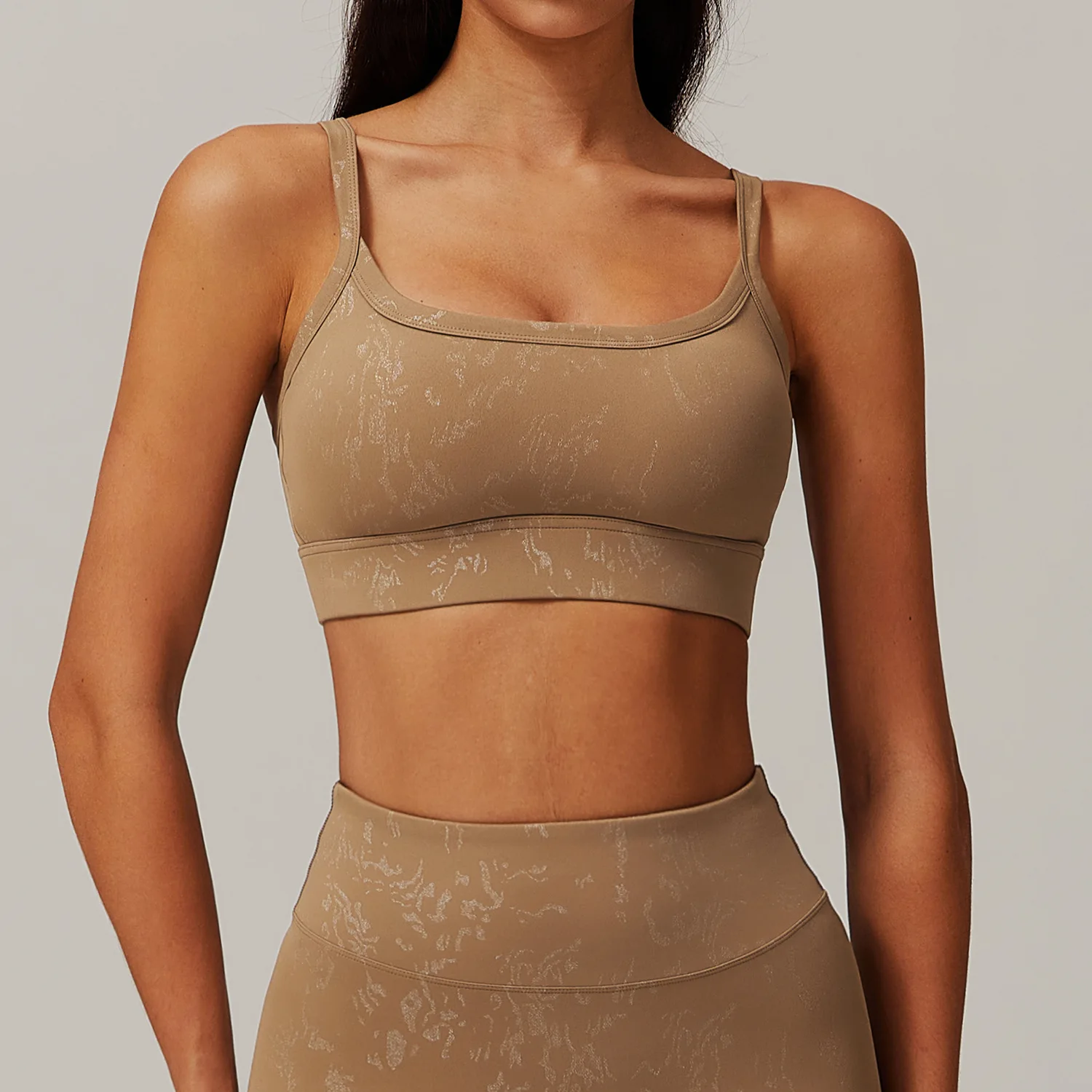 JIYUAN New Sexy Sports Underwear Shockproof Crop Top Fitness Top Women Yoga Bra Push Up Sport Gym Workout Breathable