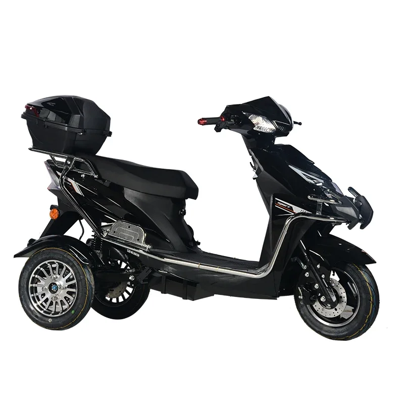 1500W Electronic Vespa Motorcycle 72V 3 Wheel Moto Electric Scooter Three Wheeler for adult