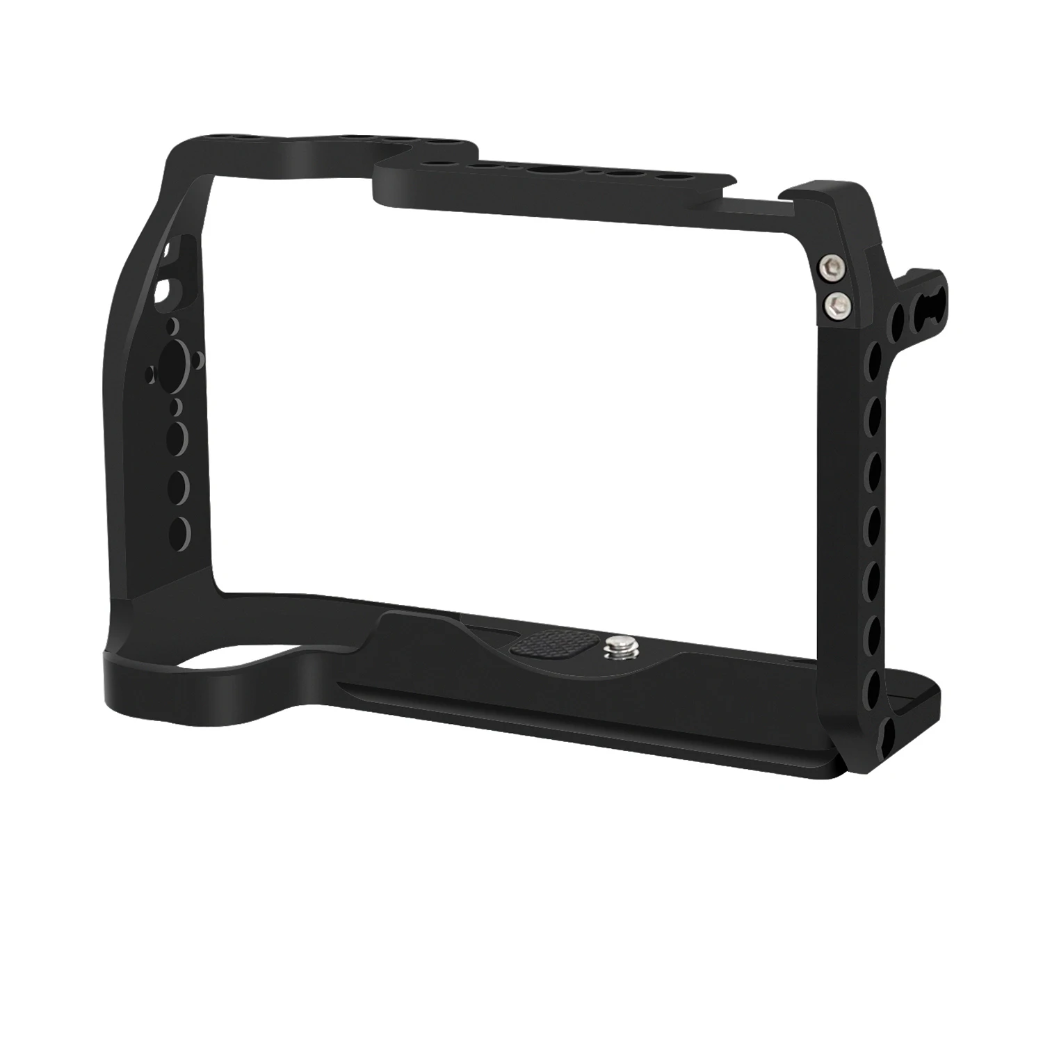 

Camera Cage for Canon EOS RP Camera Video Shoot Stabilizer Cage Frame Rig with ARRI 1/4 3/8 Holes for Monitor LED Light