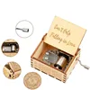 Can't Help Falling in Love Wooden Hand Crank Music Box Birthday Present Valentine's Day Gifts for Girlfriend to My Wife 3
