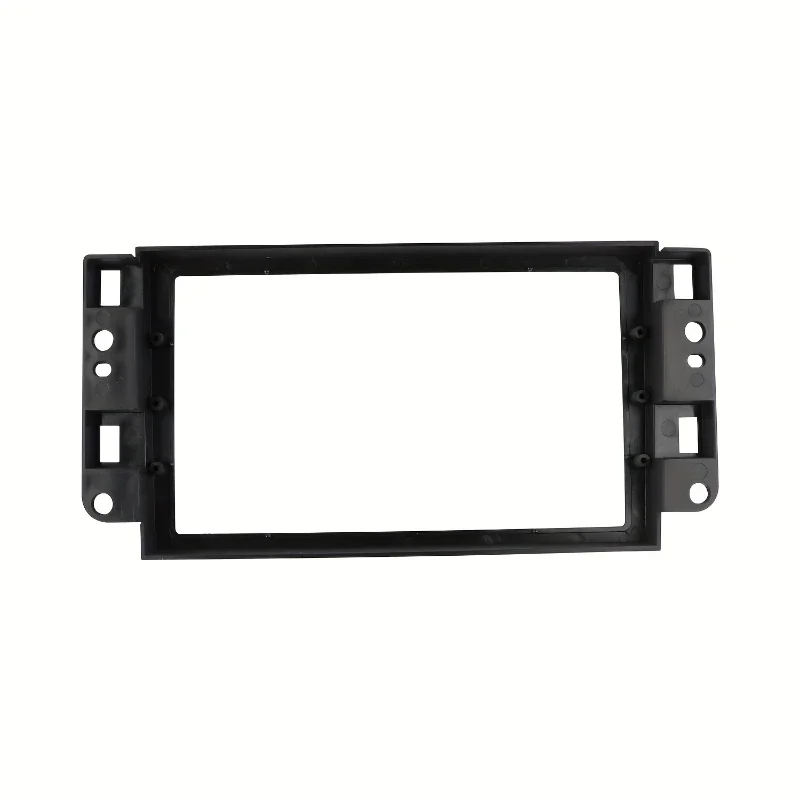 2-Din-Autoradio-Stereo-Panel, Armaturenbrett, Montage, Installation, Verkleidungssatz, Rahmenblende, ABS-Material, für Aveo Lova Captiva Gentra – Detail 2