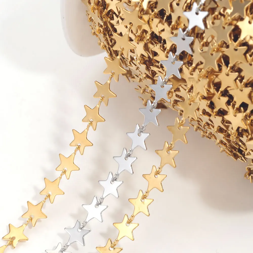1m Starten Kette Edelstahl Ketten Für Halskette Armband Fußkettchen Schmuck, Die DIY Komponenten Handgemachten Schmuck Material – Detail 2