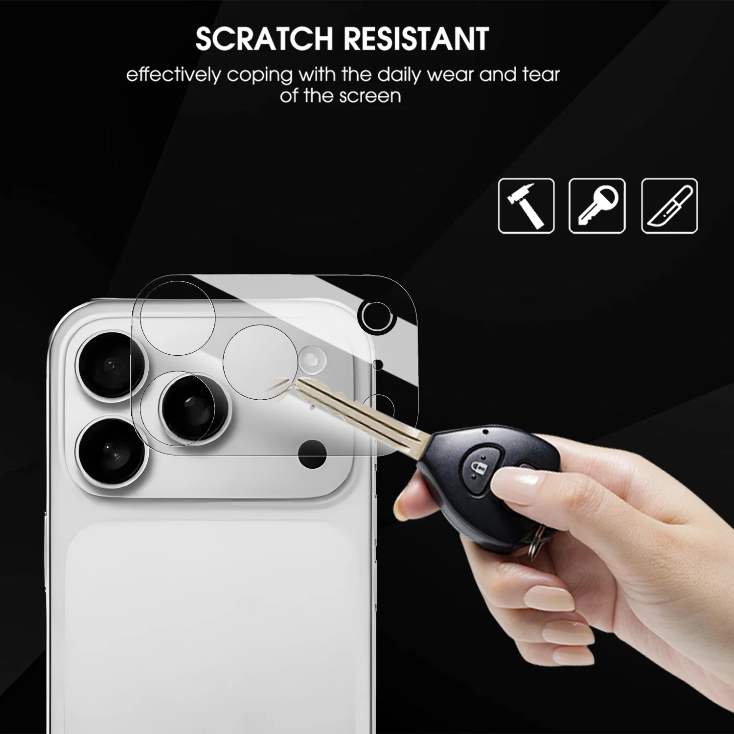 Premium HD Clear Protective Back Camera Lens Tempered Glass Films