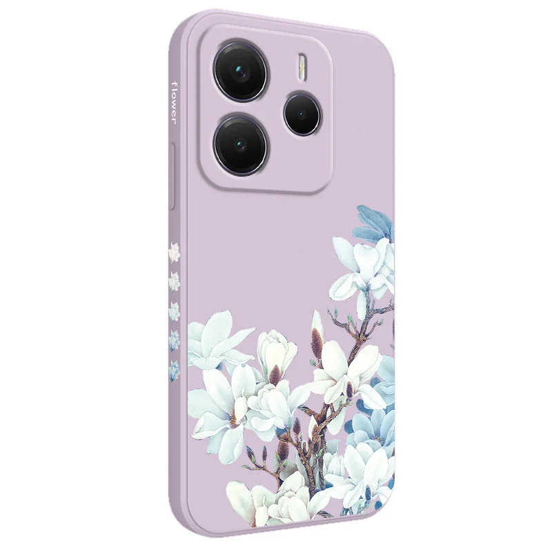 Elegant Magnolia Flower Phone Case Cover