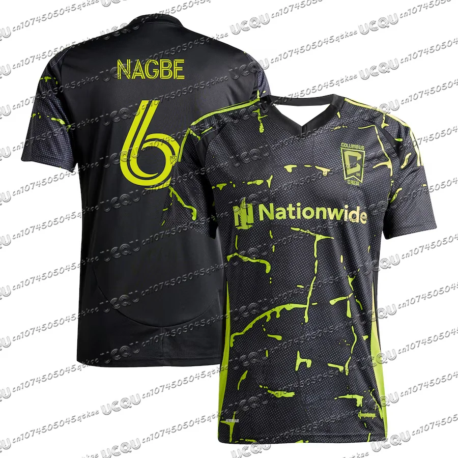 New Competition Season Goosebumps Kit Player Jersey Darlington Nagbe Columbus Youth Short Sleeved T-shirt Men Football Tops