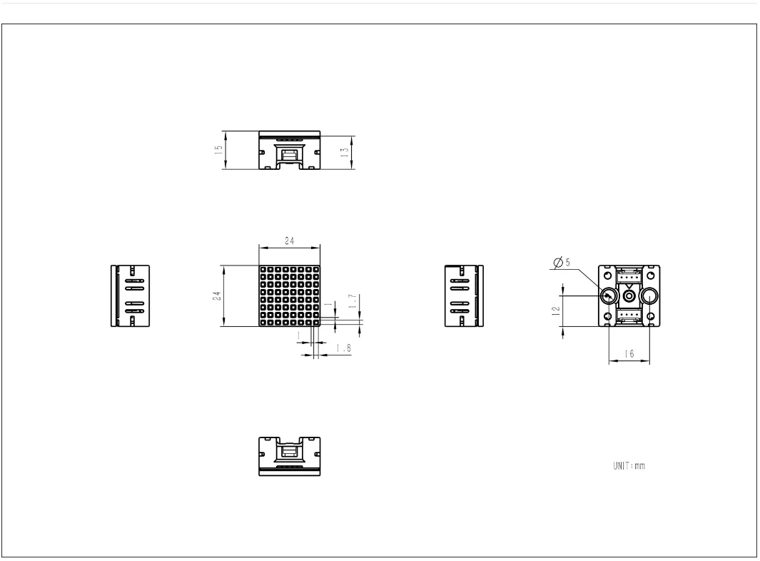 Official Puzzle Unit 8x8 LED Matrix(WS2812E)
