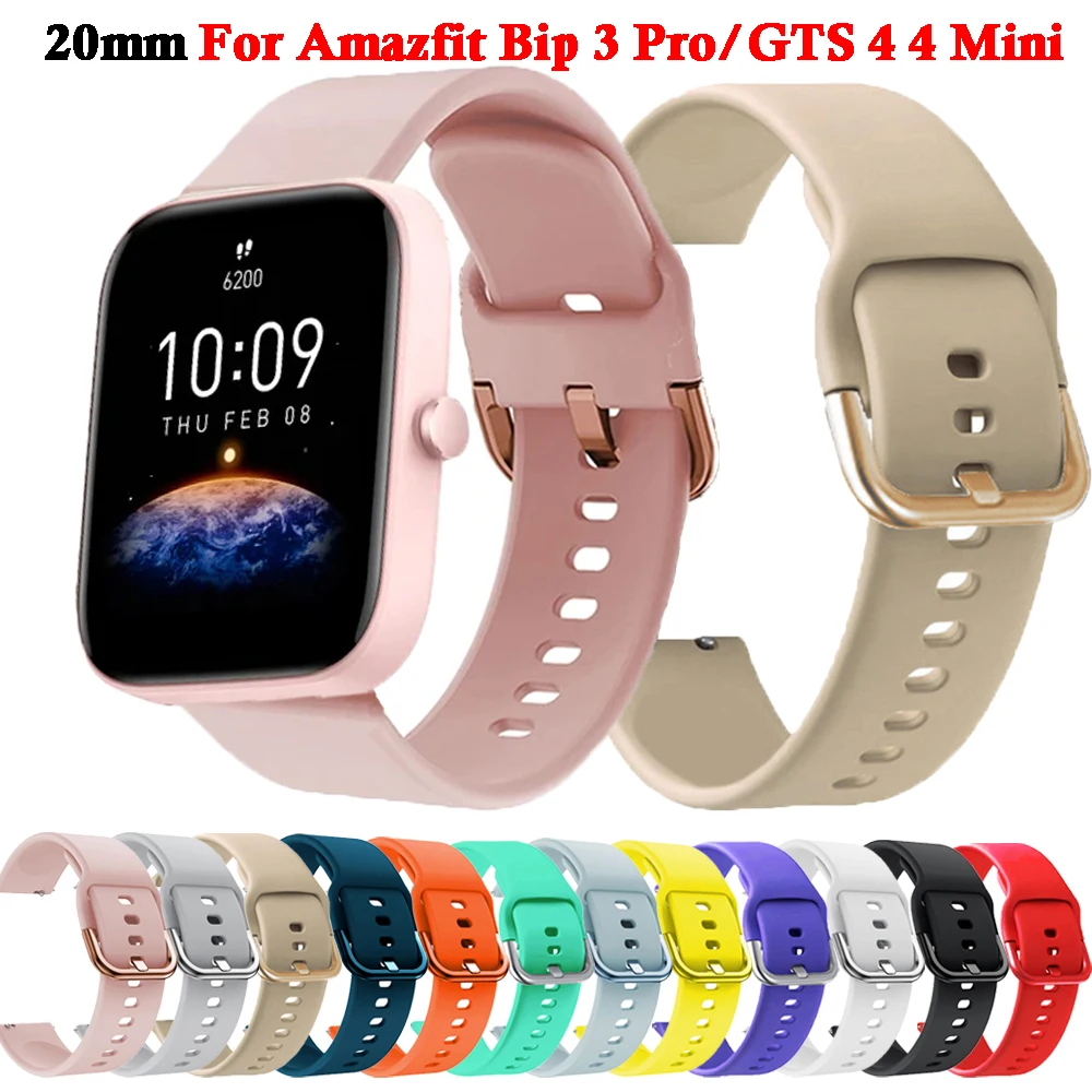 Cinturino in silicone con pizzo da 20 mm per Huami Amazfit GTS 4/2 Mini GTS 3 2e Bip Cinturino romantico con cinturino adorabile per Garmin Venu SQ/Venu 2 Plus – acquista a