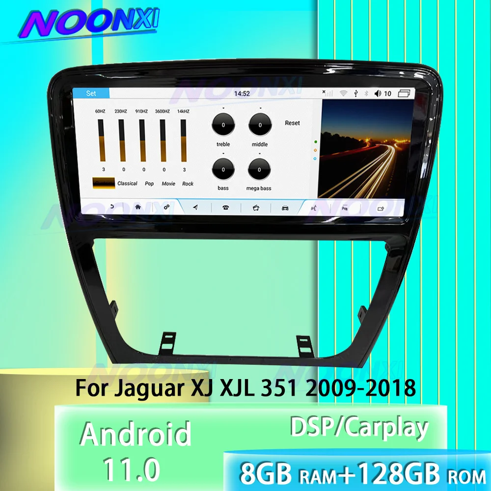 

Car For Jaguar XJ XJL 351 2009-2018 Multimedia Player Video Tape Recorder GPS Navigation Radio Android11 Screen System Head Unit