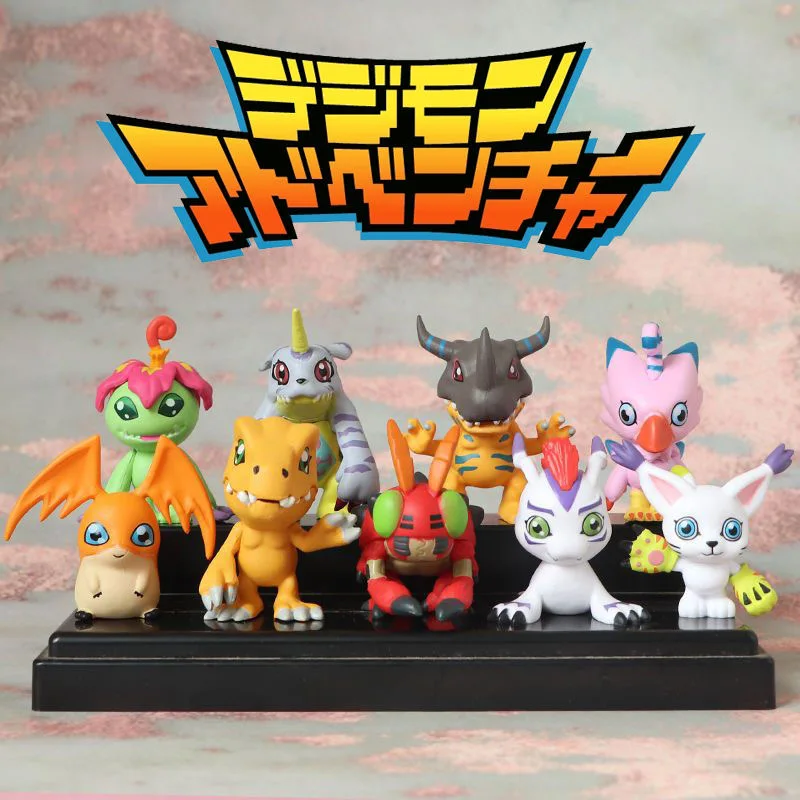 9pcs/set Adventure Anime Figure Model PVC Collection Ornaments Statue Dolls Birthday Toy Gifts Christmas Gifts