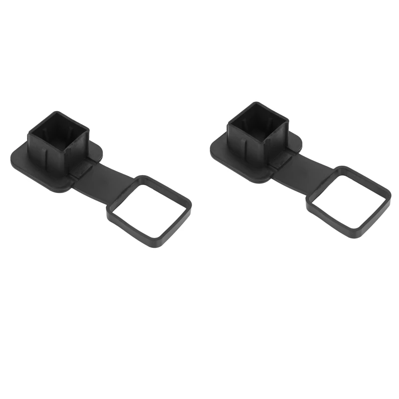 2x 2 Inch Trailer Hitch Cover Plug Cap Rubber Fits 2 Inch Receivers