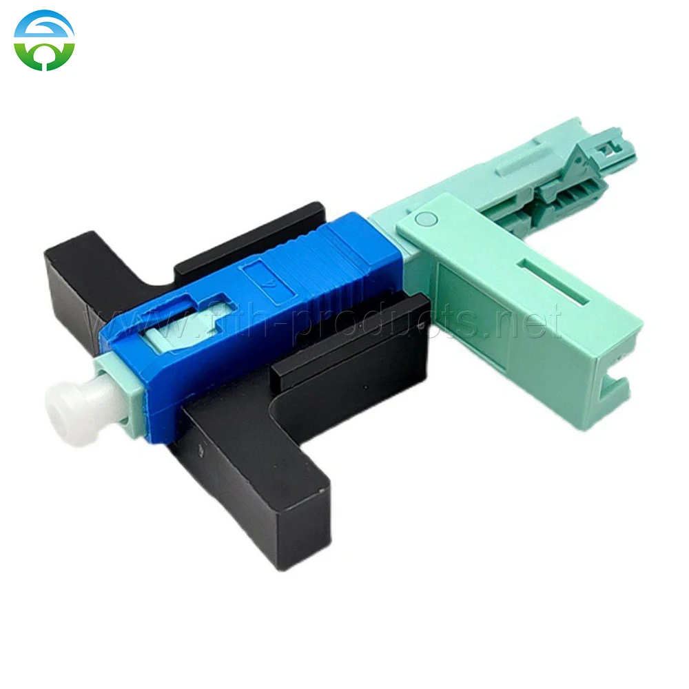 

100 pcs Fast Connector TYPE SC/PC SM High Quality FTTH Fiber Fast Connector