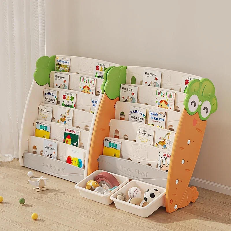 Baby Toy Storage Cabinet Classification Organization Sundries Storage Bookshelf Cabinet Living Etagere Enfant Room Bedroom