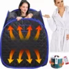 Portable Steam Sauna Tent Full Size Personal Steam Sauna Personal Home Spa with Remote Control 6