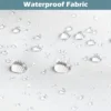 1pc Waterproof Outdoor Curtain, Modern Simple Style ForestPattern Curtain, Nature Themed Yard Curtain, Indoor AndOutdoor Patio 4