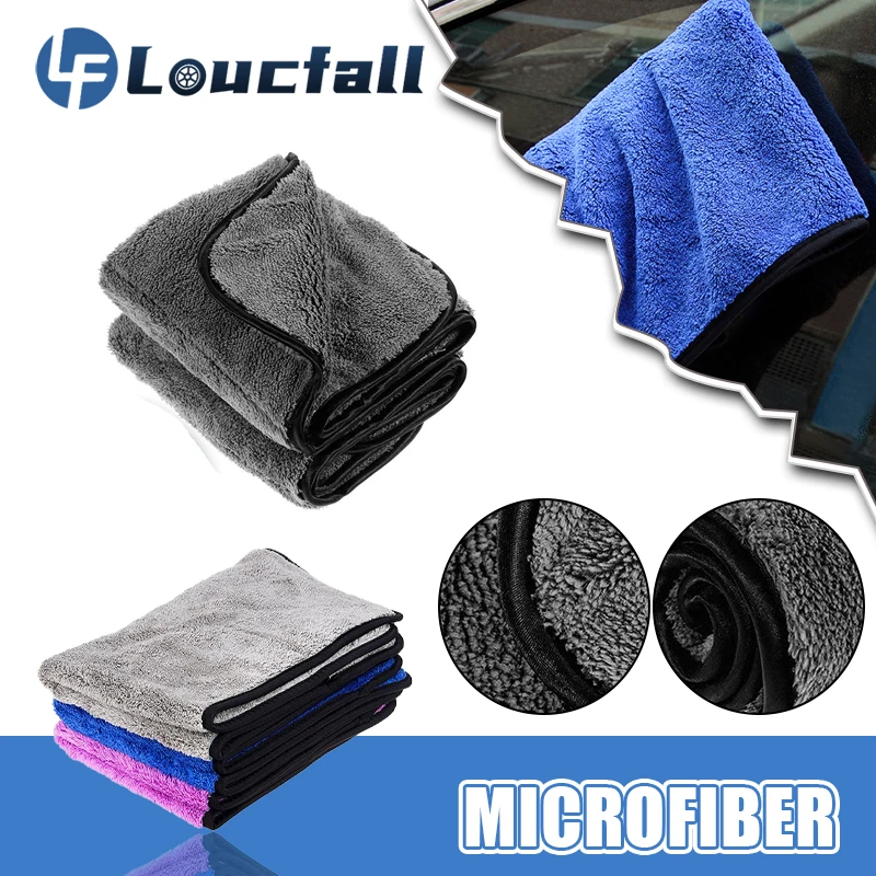 Soft Car Wash Towel Polishing Cloths Gloves Car Cleaning Dry Microfiber