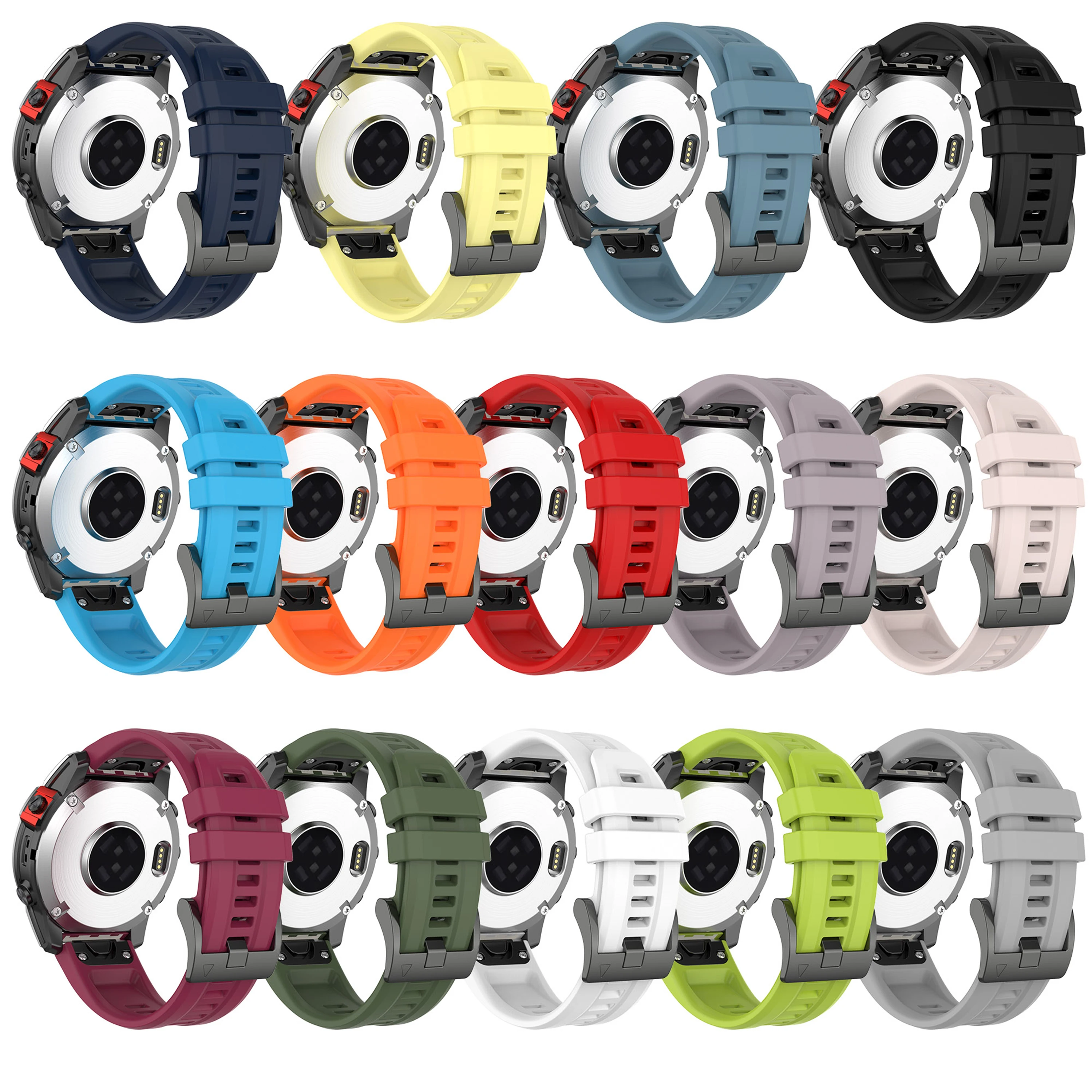 20 22 Garmin Fenix ??7x7 7s 6x6 Pro 6s 5x5 5s plus 3 3HR 스마트 시계 스트랩 퀵 릴리스 팔찌 용 26mm 스마트 시계 밴드